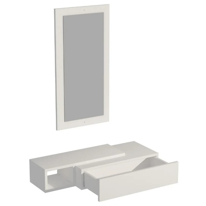 Навесная полка Trendy Vien White 82x16x30cm GTR005944
