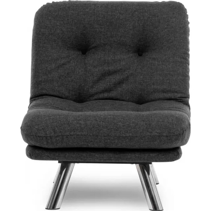 Fotoliu Trendy Solo Dark Grey 85x78x70cm GTR002957