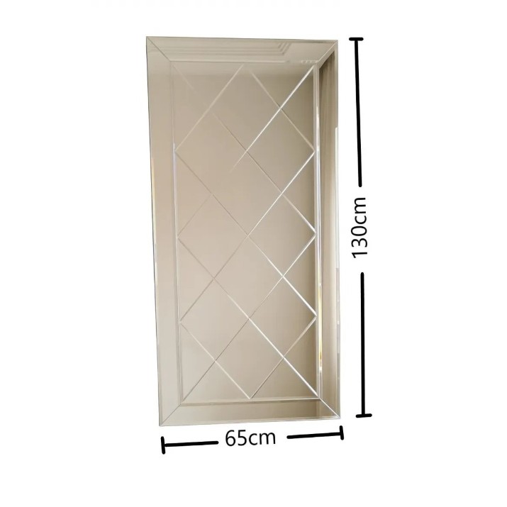 Зеркало Trendy A306D Silver 130x65x2cm GTR006490