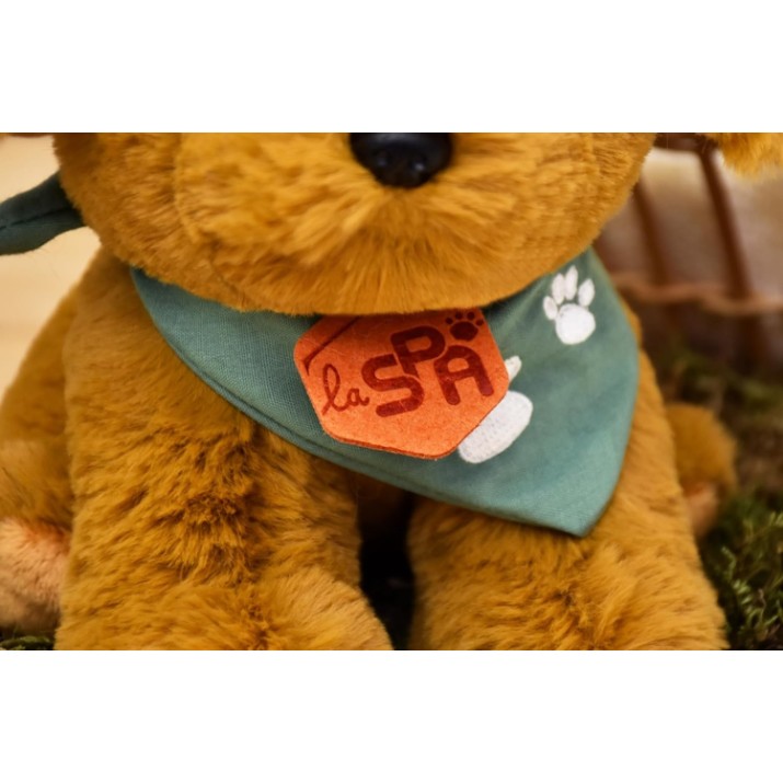 Jucărie de pluș Histoire d'Ours Dog Beige Spa Collection 16cm (HO3312) 