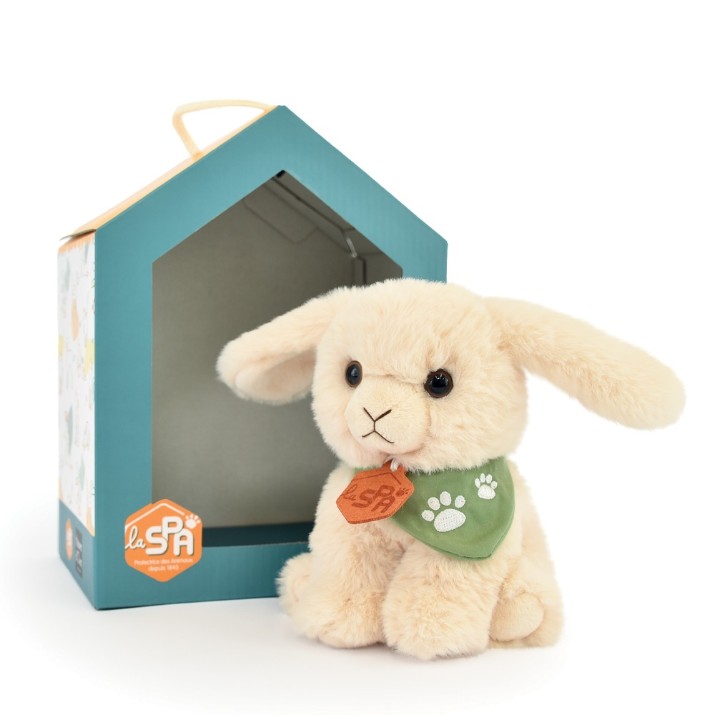 Jucărie de pluș Histoire d'Ours Dog Beige Spa Collection 16cm (HO3316)
