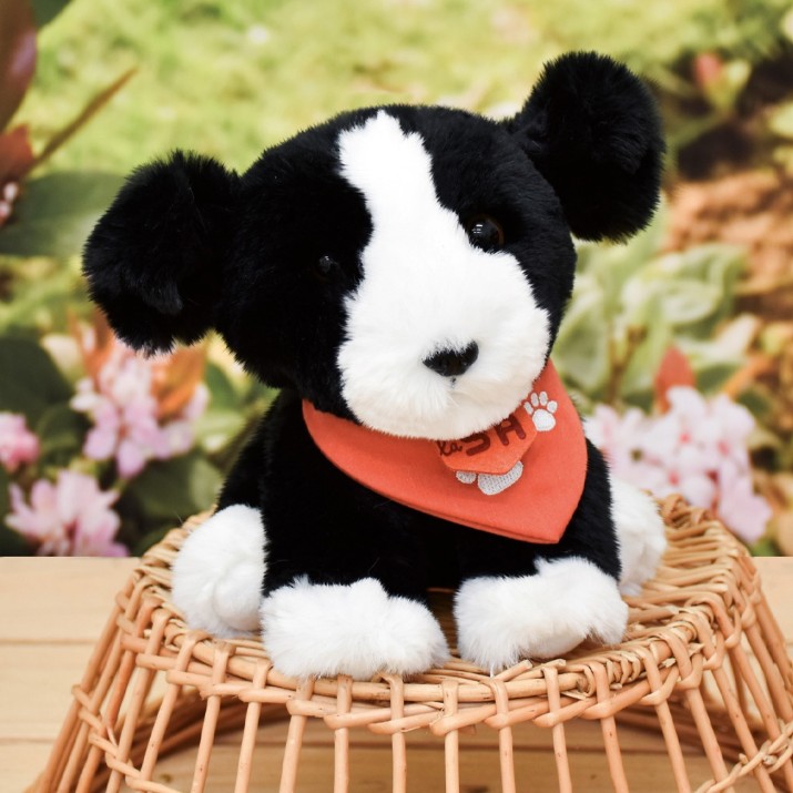 Jucărie de pluș Histoire d'Ours Dog Black Spa Collection 16cm (HO3313)
