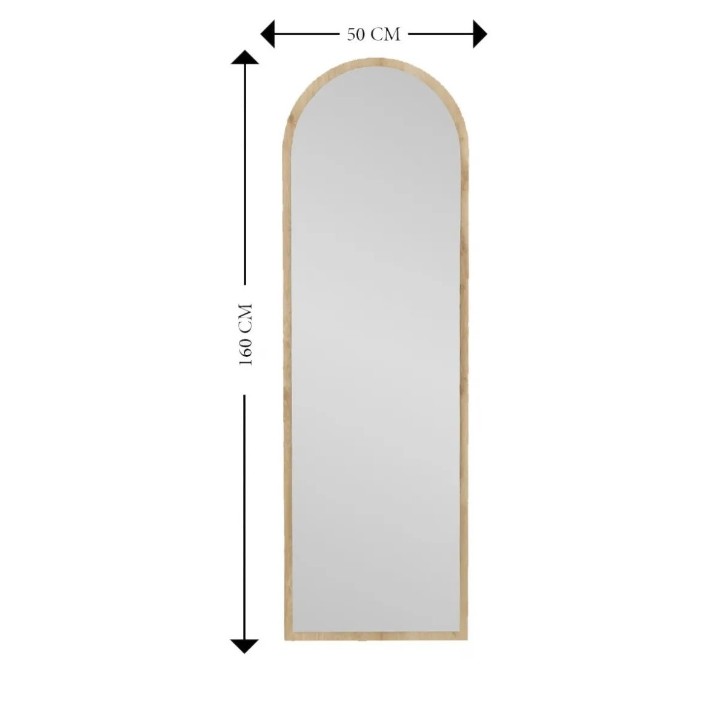 Зеркало Trendy Emma Natural 160x50x2cm GTR005535