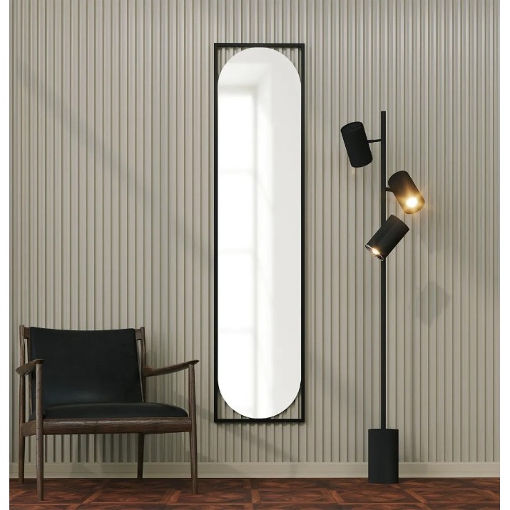 Зеркало Trendy Henri Black 167x40x2cm GTR006584