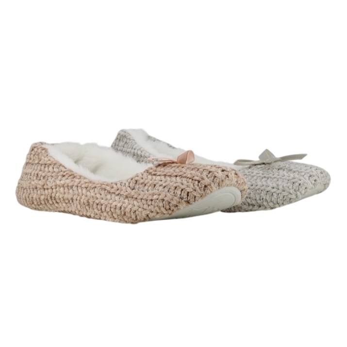 Комнатные тапочки женские Soling B902210 Beige, s.40