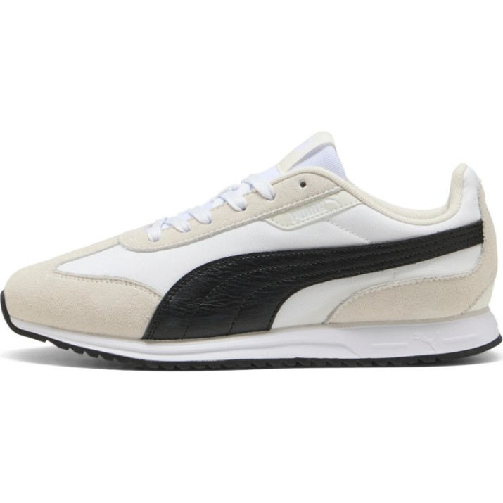 Adidași pentru bărbați Puma Softride St I-Win Frosted Ivory/Puma Black/White, s.41
