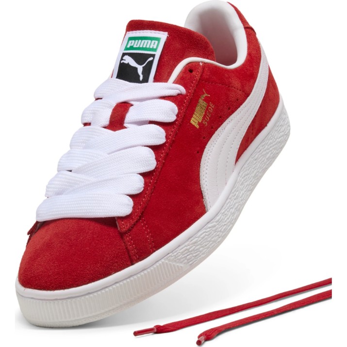 Ghete pentru bărbați Puma Suede Classic For All Time Red/Puma White, s.42.5