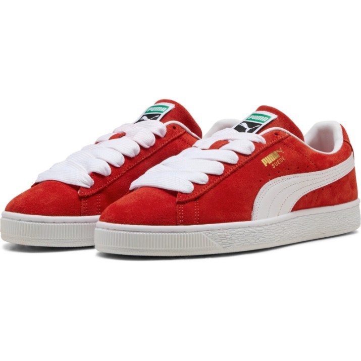 Кеды мужские Puma Suede Classic For All Time Red/Puma White, s.45