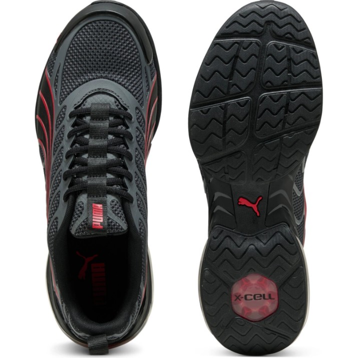Кроссовки мужские Puma Voltra Cool Dark Gray/For All Time Red, s.44
