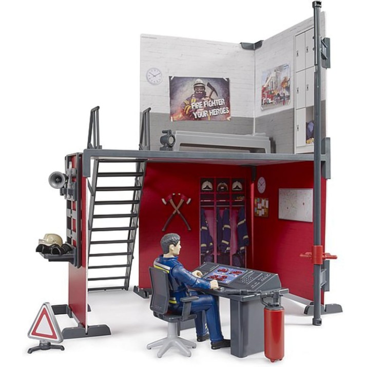Set de joс pentru pompieri Bruder 62702