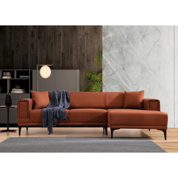 Угловой диван Trendy Horizon Tile Red R 250x140x77cm GTR003380