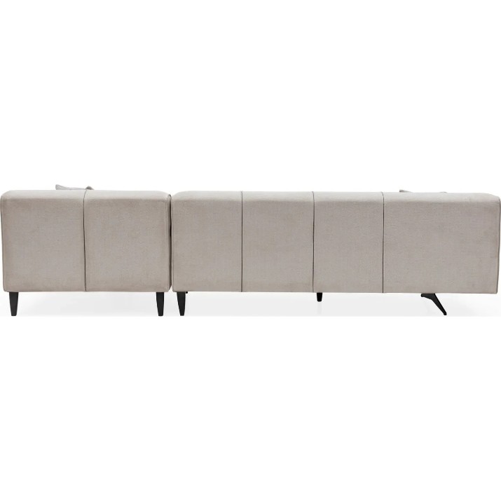 Canapea de colț Trendy Jivago L2-Chl Beige R 308x198x78cm GTR003556