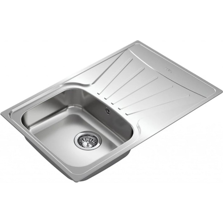 Chiuvetă de bucătărie Teka Starbright 45 E-XM 1B 1D Inox Microtexturat