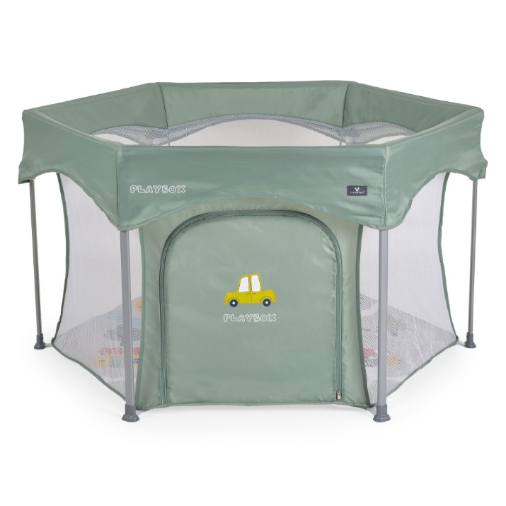 Pătuț pliabil Moni Playbox Green