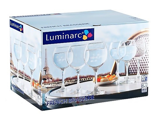 Набор бокалов Luminarc French Brasserie 280ml (H8170) 6pcs