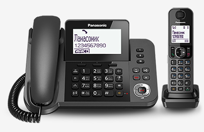 Беспроводной телефон Panasonic KX-TGF320UCM Titanium