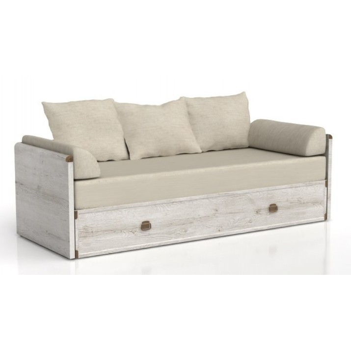 Кровать BRW Indiana (JLOZ80/160x200) Pine Canyon