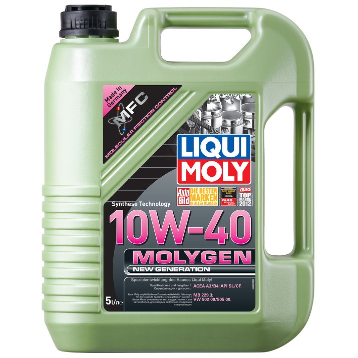 Моторное масло Liqui Moly Molygen New Generation 10W-40 5L (9951)