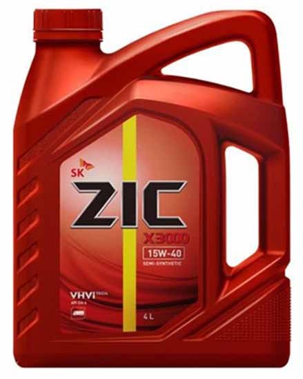 Ulei de motor Zic X3000 15W-40 4L