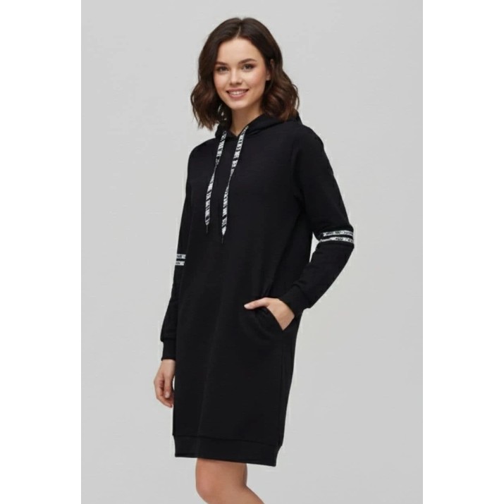 Женское платье Bumbacel WH1744_0303_S5 Black, s.S