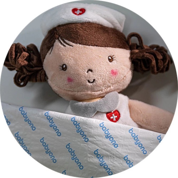 Protectoare pentru pat de unica folosinta BabyOno 60x40cm 22pcs (0513/022)