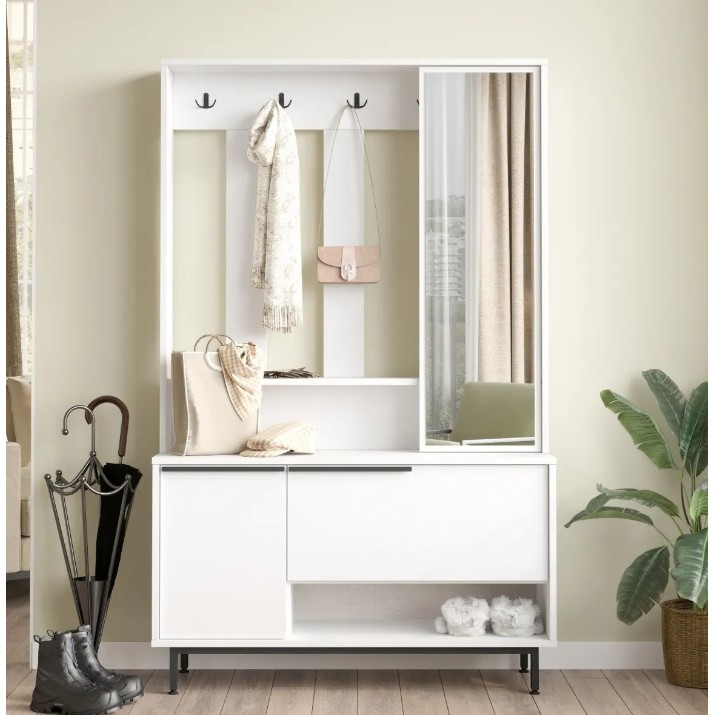 Antreu Trendy ON11-W White/Black 112.2x178.2x33.5cm GTR001386