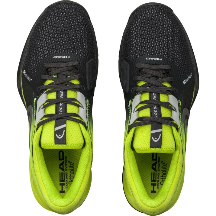 Adidași pentru dame Head Sprint Pro 3.0 SF Clay Women 37 Black/Lime