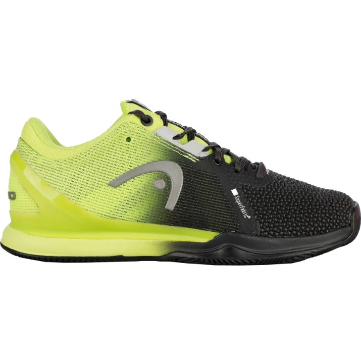 Кроссовки женские Head Sprint Pro 3.0 SF Clay Women 41 Black/Lime