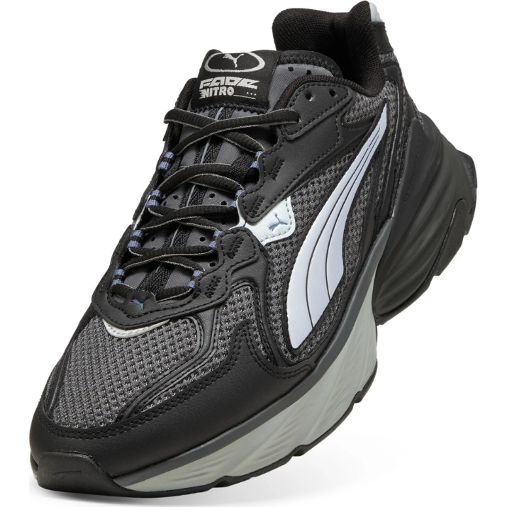 Adidași pentru bărbați Puma Fade Nitro Ls Puma Black/Cool Dark Gray/Silver, s.40