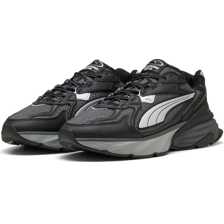 Adidași pentru bărbați Puma Fade Nitro Ls Puma Black/Cool Dark Gray/Silver, s.46