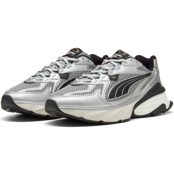 Adidași pentru bărbați Puma Fade Nitro Ls Puma Silver/Cool Mid Gray/Black, s.46