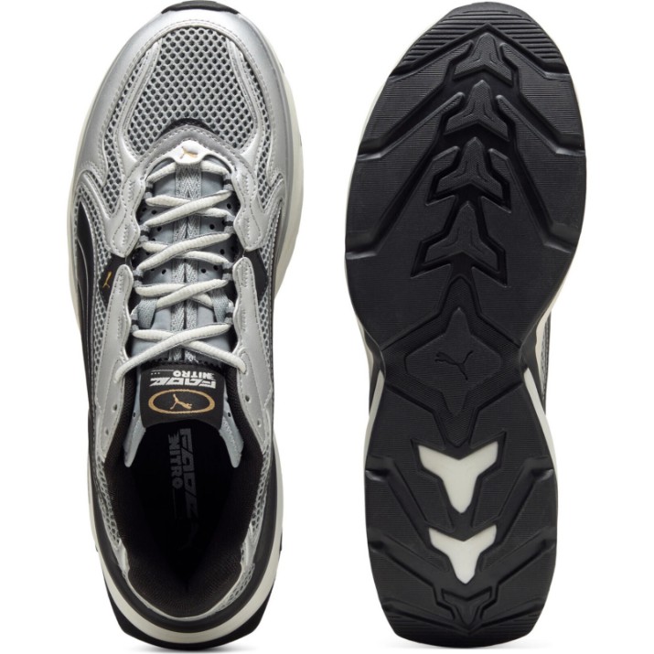 Adidași pentru bărbați Puma Fade Nitro Ls Puma Silver/Cool Mid Gray/Black, s.46