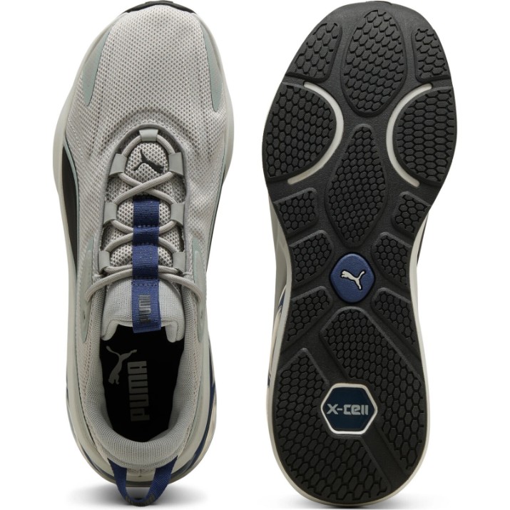 Кроссовки мужские Puma Solar Gray Echo/Puma Black/Glacial Gray/Blue Jewel, s.47