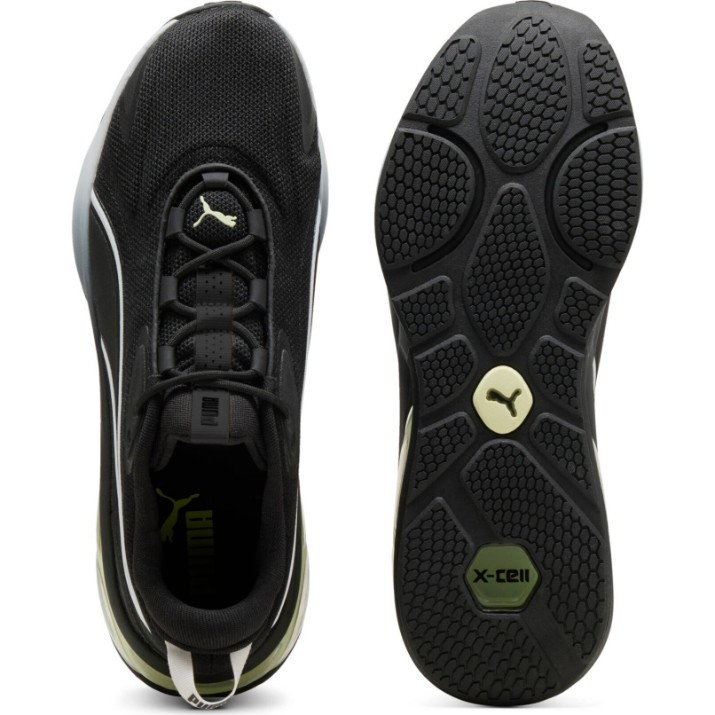 Adidași pentru bărbați Puma Solar Puma Black/Feather Gray/Apple Spritz, s.46