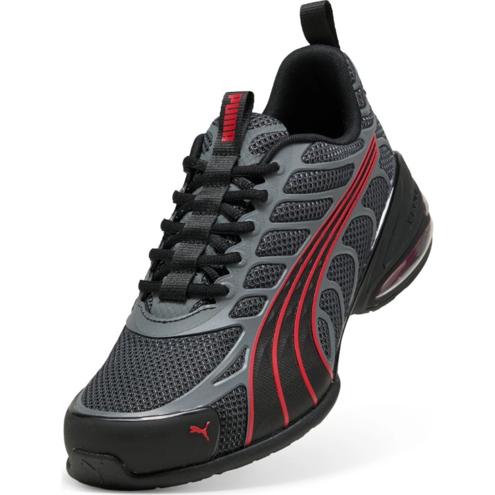 Adidași pentru bărbați Puma Voltra Cool Dark Gray/For All Time Red, s.46