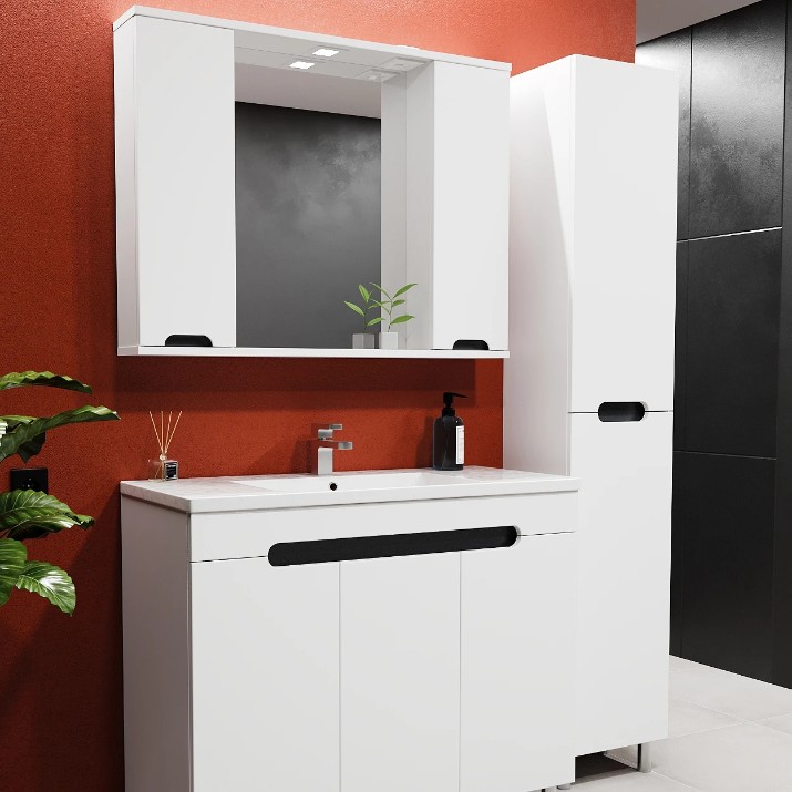 Dulap cu oglindă Bayro Etna Duo 1000x750 (123965)