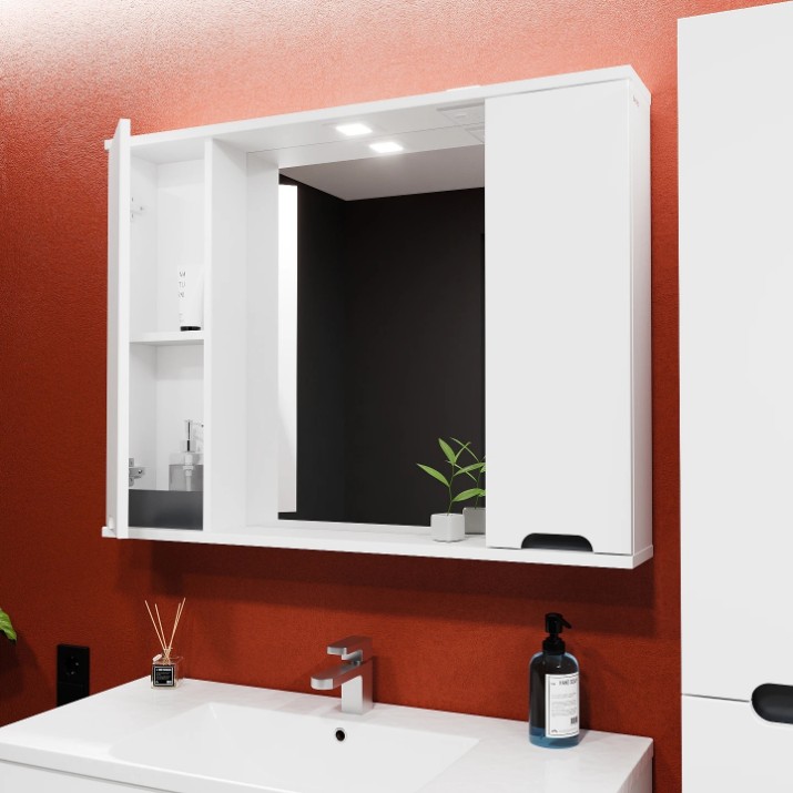 Dulap cu oglindă Bayro Etna Duo 1000x750 (123965)