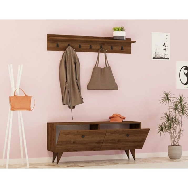 Прихожая Trendy Rupa Walnut 113x48.6x29.6cm GTR001408