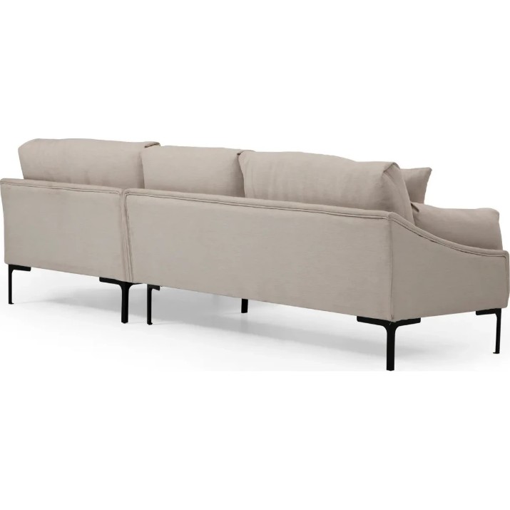 Canapea de colț Trendy Leo Cream R 255x150x65cm GTR003544