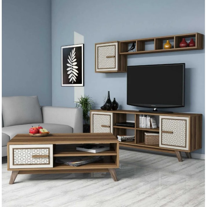 Гостиная Trendy Ayla Walnut/Cream GTR001306