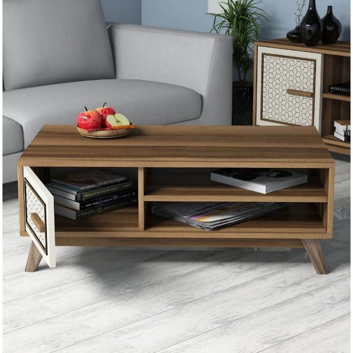 Living Trendy Ayla Walnut/Cream GTR001306
