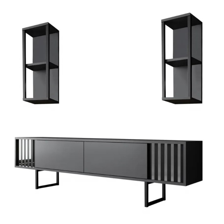 Гостиная Trendy Chrome Line Anthracit/Black GTR006442
