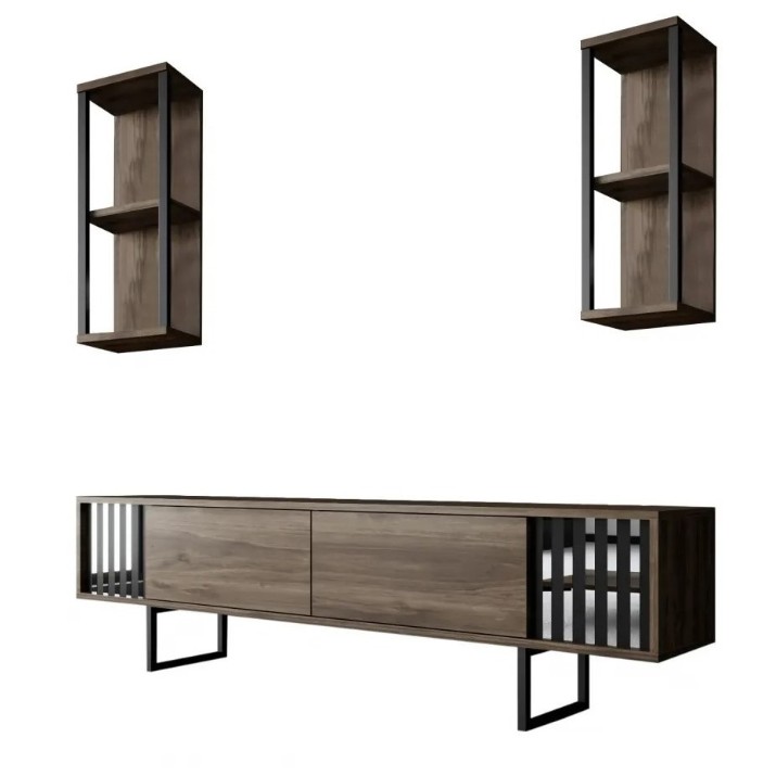 Living Trendy Chrome Line Walnut/Black GTR006443