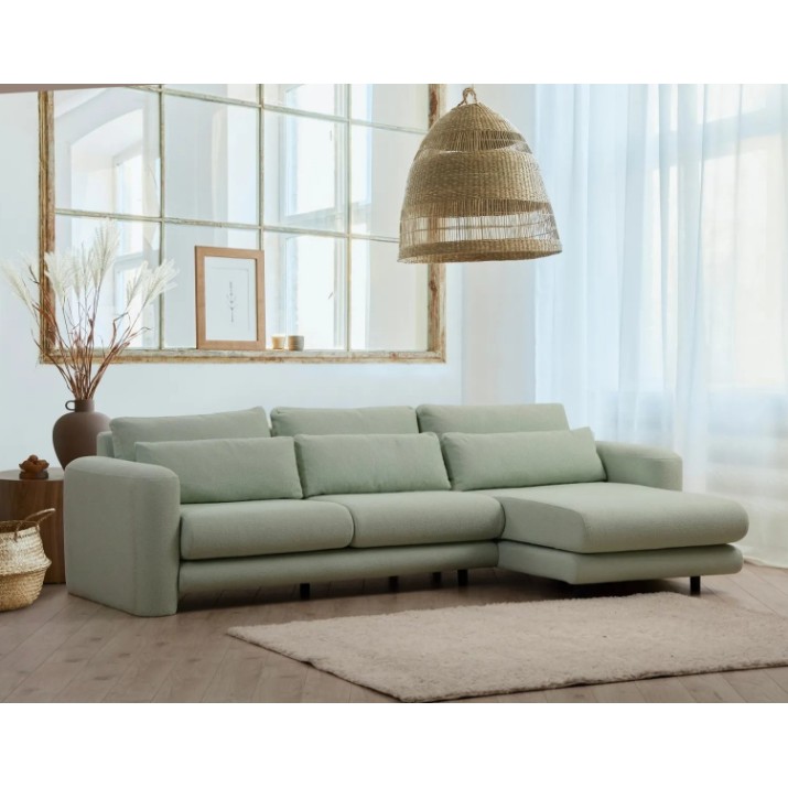 Угловой диван Trendy Lily Green R 290x165x73cm GTR003563