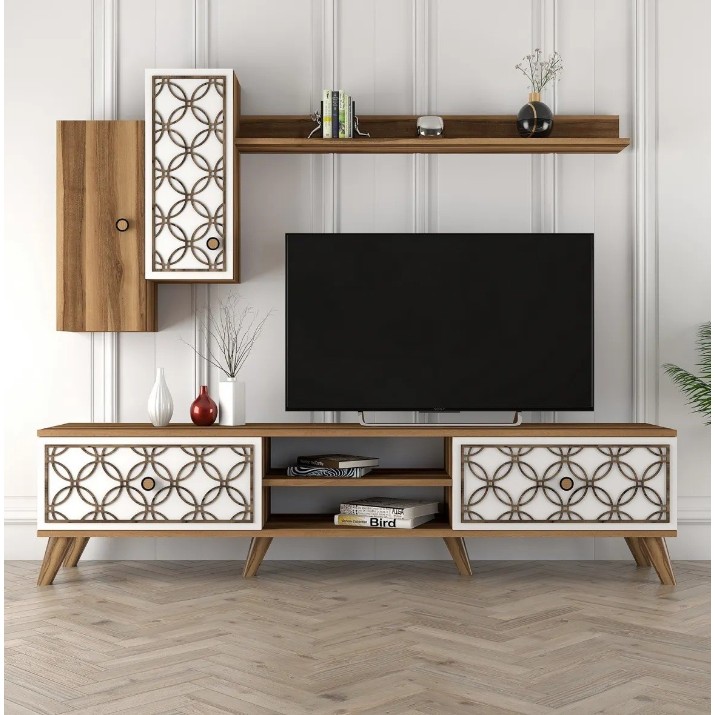 Гостиная Trendy Clasa S Walnut/White GTR000157