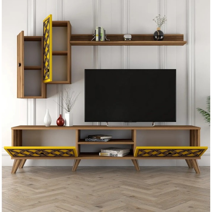 Living Trendy Clasa S Walnut/Yellow GTR000158