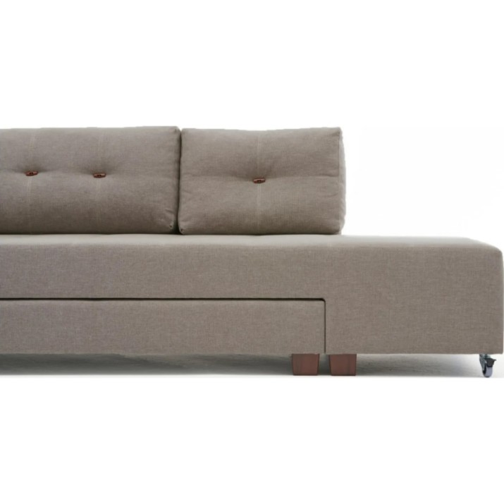 Угловой диван Trendy Manama Cream L 282x206x85cm GTR003368