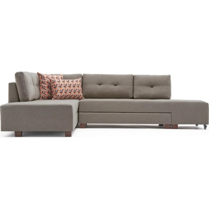 Canapea de colț Trendy Manama Cream L 282x206x85cm GTR003368