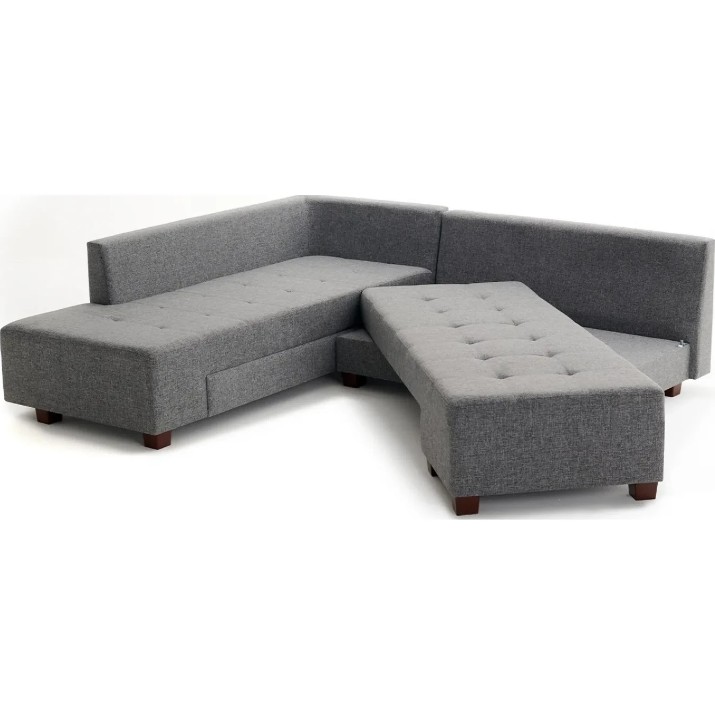 Угловой диван Trendy Manama Grey L 282x206x85cm GTR003369