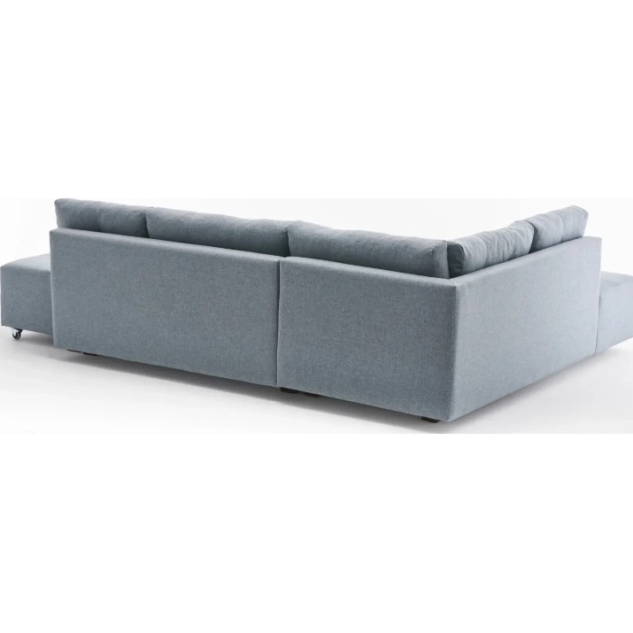 Угловой диван Trendy Manama Light Blue L 282x206x85cm GTR003370